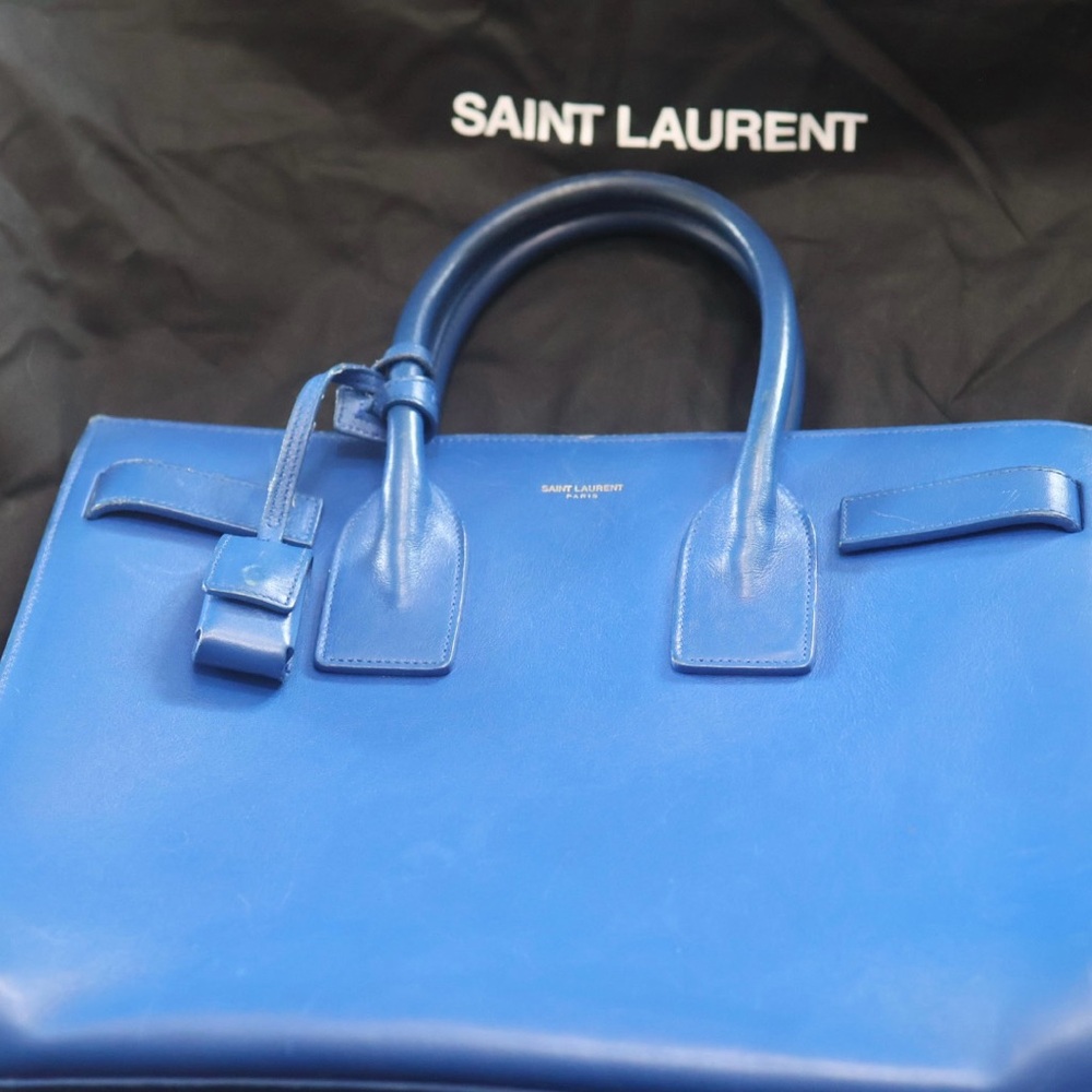 Saint Laurent Blue SAC DE Jour